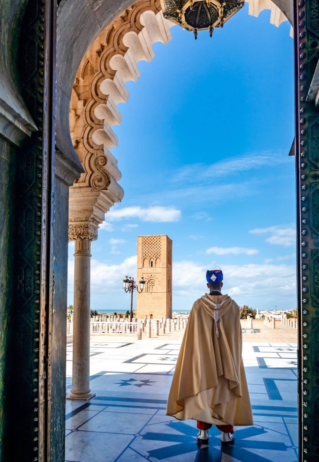 Marrocos — Rabat, a capital de Marrocos, possui uma característica única em sua arquitetura. A